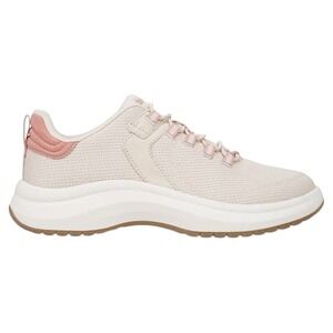 Dr Scholls Womens‎ Sneakers Shoes Beige Pink Lace Up Comfort Walking Size 11W